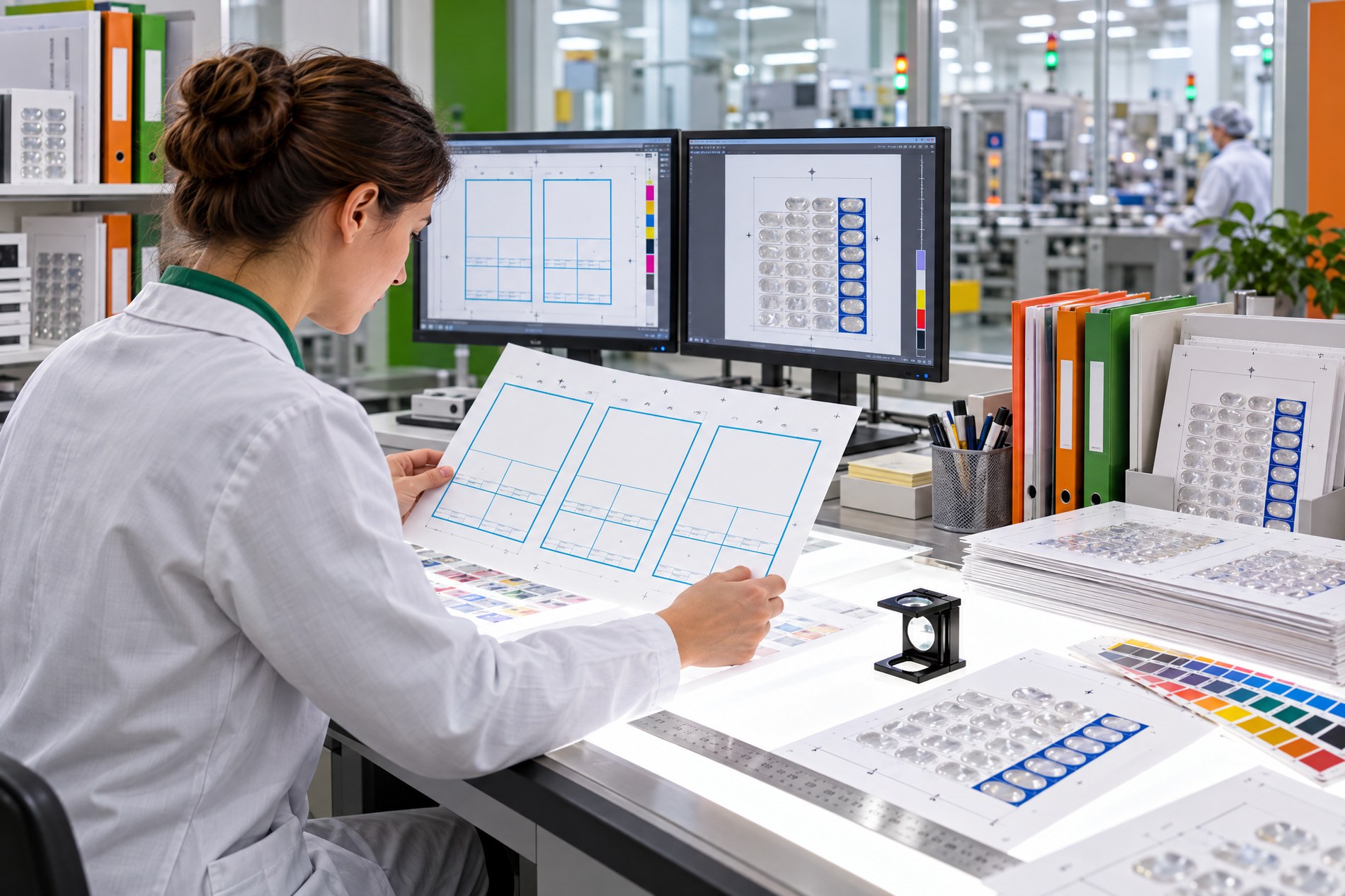 SureCura medication packaging products arranged for pharmacy workflows