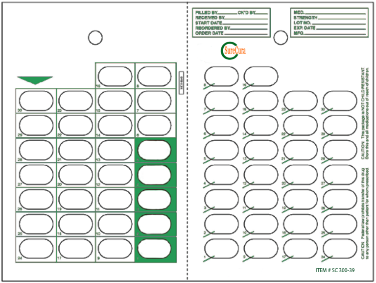 Pharmacy Accessories & Labels 300 39