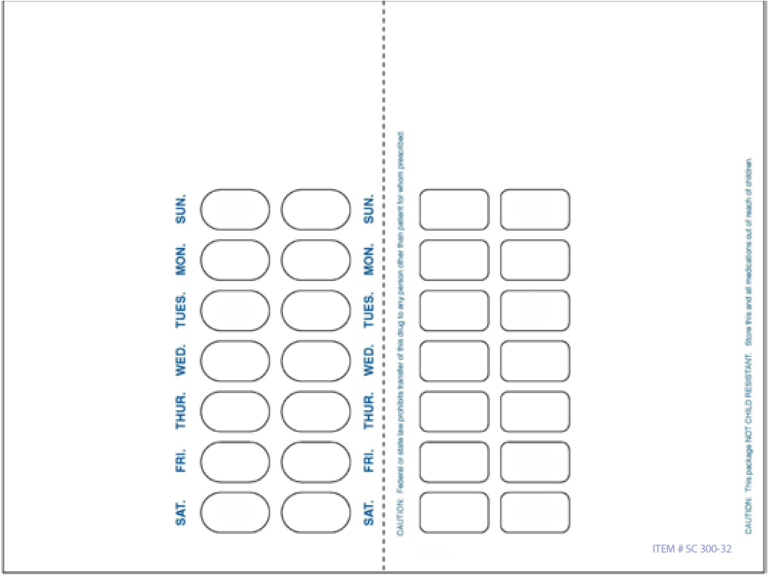 SureCura 7 or 14-Day Select Seal Card 300 32